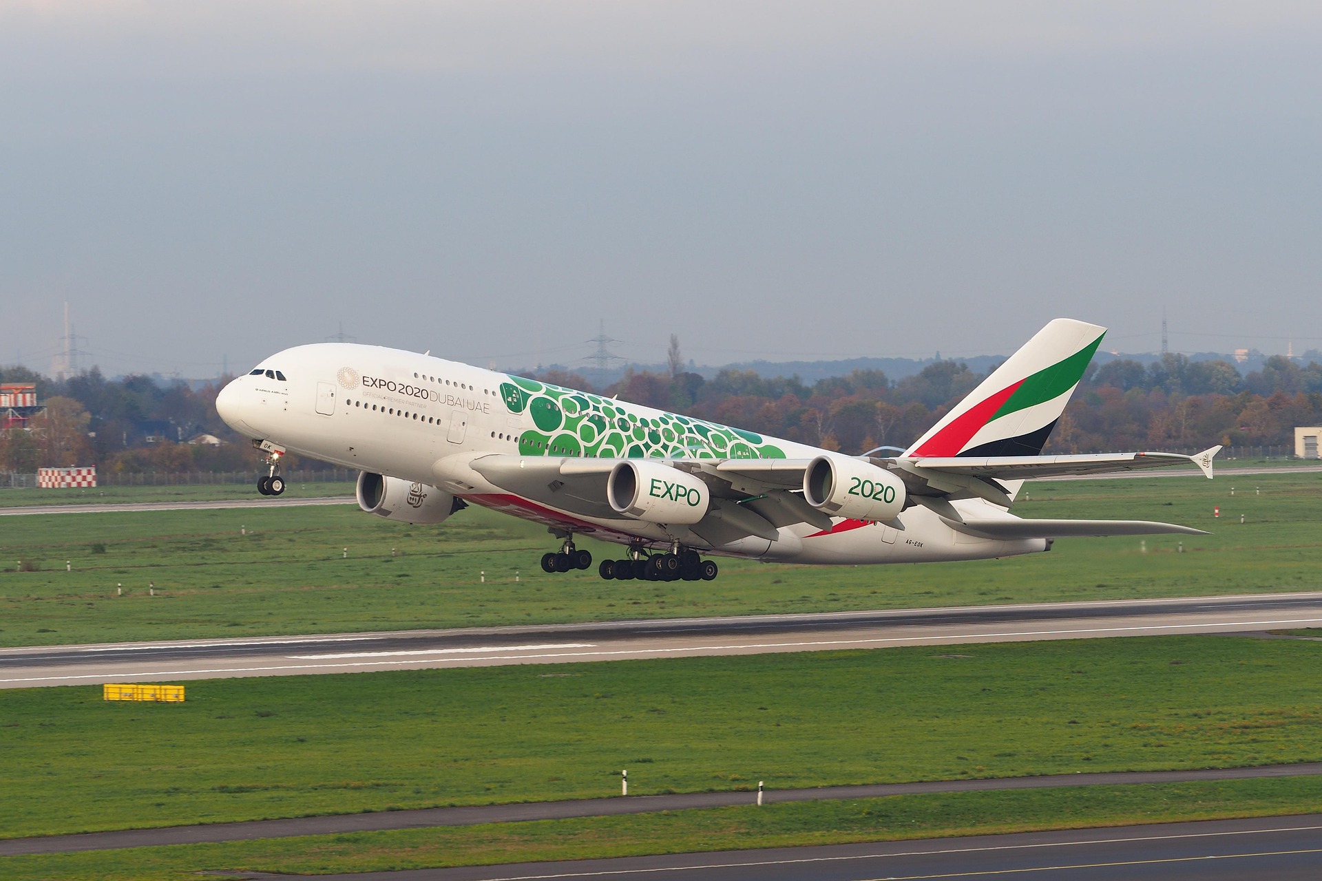 A380 Flughafen Düsseldorf
